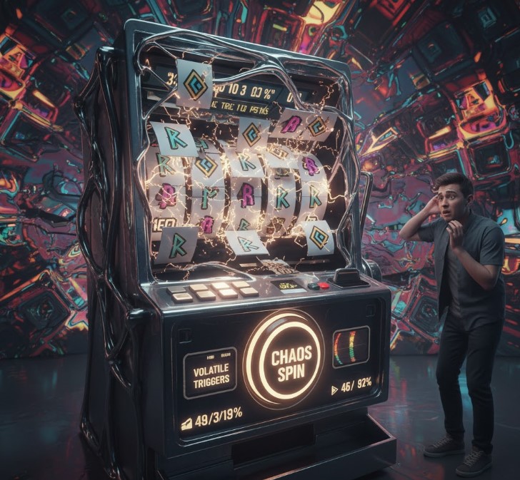 Pola Scatter Tidak Beraturan