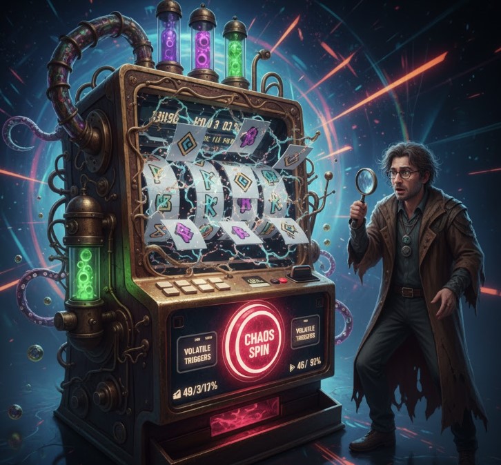 Pola Scatter Tidak Beraturan